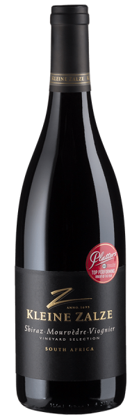 Vineyard Selection Shiraz Mourvèdre Viognier - 2019 - Kleine Zalze - Südafrikanischer Rotwein von Kleine Zalze