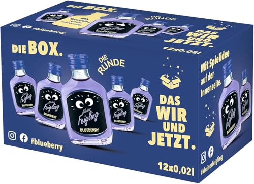 Kleiner Feigling Special Edition Blueberry (12 x 20 ml) – Feinster Vodka – Fruchtige Blaubeere – Der kultige Party Schnaps für jede Feier – Frech, fruchtiger Shot – 15 % Vol. Kleiner Feigling Special Edition Blueberry (12 x 20 ml) – Feinster Vodka – Fruchtige Blaubeere – Der kultige Party Schnaps für jede Feier – Frech, fruchtiger Shot – 15 % Vol. von Kleiner Feigling