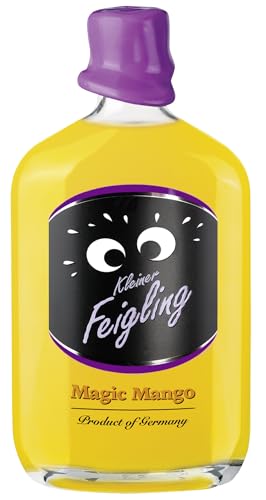 Kleiner Feigling Magic Mango (1 x 500ml) – Feinster Vodka mit intensivem Mangogeschmack – Der kultige Party Schnaps für jede Feier – Frech, fruchtiger Shot – 15 % Vol. von Kleiner Feigling