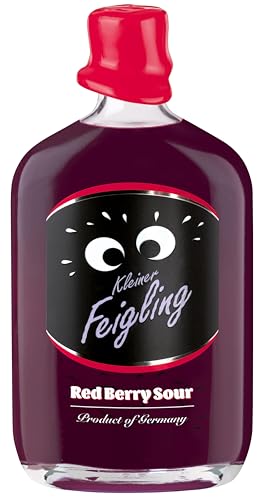 Kleiner Feigling | Red Berry Sour | 1 x 500ml | Marken-Spirituose | Premium Likör | Feiern mit Fantasie | Der Party – Shot von Kleiner Feigling