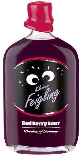 Kleiner Feigling Red Berry Sour (1 x 500 ml) – Feinster Vodka mit süß-saurem Beerengeschmack – Der kultige Party Schnaps für jede Feier – Frech, fruchtiger Shot – 15 % Vol. von Kleiner Feigling