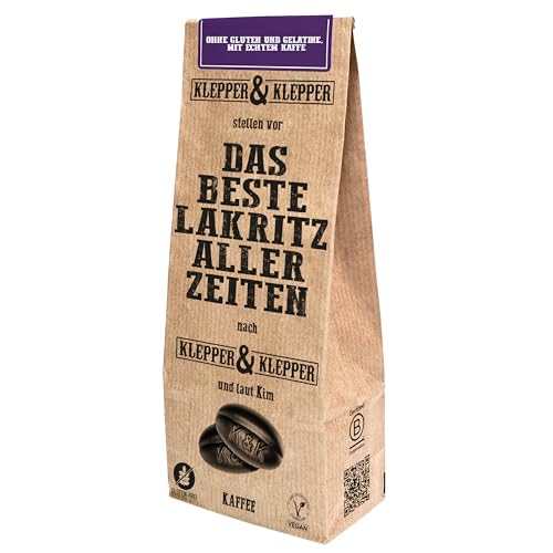 Klepper & Klepper Kaffeelakritz, Glutenfrei und Vegan, 200g Klepper & Klepper Kaffeelakritz, Glutenfrei und Vegan, 200g von Klepper & Klepper