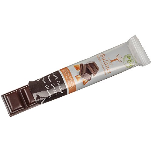 Balance Belgian Chocolate Schokoriegel Dark Orange mit Stevia gesüßt 35 g von Klingele Chocolade