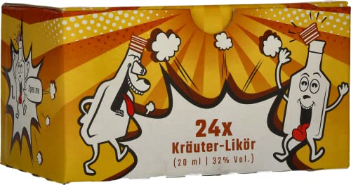 Klix & Mix Kräuterlikör PET Liköre (24 x 20ml) von Klix & Mix