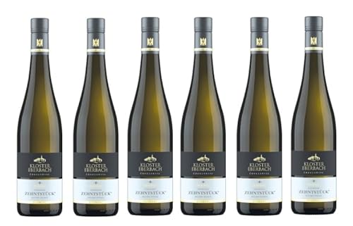 6x 0,75l - 2022er - Kloster Eberbach - Crescentia - Steinberger Zehntstück - Riesling - VDP.Erste Lage - Qualitätswein Rheingau - Deutschland - Weißwein trocken von Kloster Eberbach