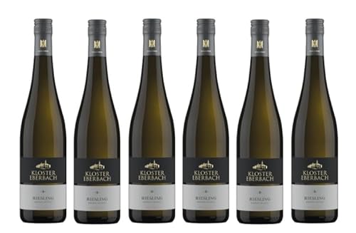 6x 0,75l - 2023er - Kloster Eberbach - Riesling Kabinett - VDP.Gutswein - Prädikatswein Rheingau - Deutschland - Weißwein lieblich von Kloster Eberbach