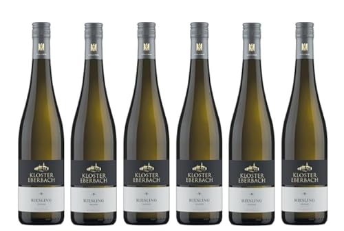 6x 0,75l - 2023er - Kloster Eberbach - Riesling feinherb - VDP.Gutswein - Qualitätswein Rheingau - Deutschland - Weißwein halbtrocken 6x 0,75l - 2023er - Kloster Eberbach - Riesling feinherb - VDP.Gutswein - Qualitätswein Rheingau - Deutschland - Weißwein halbtrocken von Kloster Eberbach