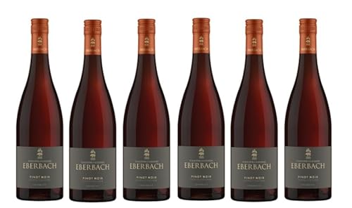 6x 0,75l - 2023er - Staatsweinkellerei Eberbach - Pinot Noir - Spätburgunder - Qualitätswein Rheingau - Deutschland - Rotwein trocken 6x 0,75l - 2023er - Staatsweinkellerei Eberbach - Pinot Noir - Spätburgunder - Qualitätswein Rheingau - Deutschland - Rotwein trocken von Kloster Eberbach