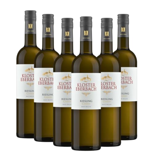 Kloster Eberbach Riesling Classic | 6 x 0,75 L | 12% Vol. | Weißwein | Frisch & Fruchtig | Traditionelle Weinherstellung | Ideal zu leichten Speisen Kloster Eberbach Riesling Classic | 6 x 0,75 L | 12% Vol. | Weißwein | Frisch & Fruchtig | Traditionelle Weinherstellung | Ideal zu leichten Speisen von Kloster Eberbach