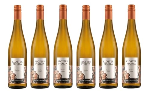 6x 0,75l - 2023er - Kloster Pforta - Bacchus - Qualitätswein Saale-Unstrut - Deutschland - Weißwein trocken 6x 0,75l - 2023er - Kloster Pforta - Bacchus - Qualitätswein Saale-Unstrut - Deutschland - Weißwein trocken von Kloster Pforta