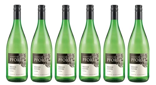 6x 1,0l - Landeskellerei Pforta - Weiße Cuvée - LITER - Qualitätswein Saale-Unstrut - Deutschland - Weißwein trocken 6x 1,0l - Landeskellerei Pforta - Weiße Cuvée - LITER - Qualitätswein Saale-Unstrut - Deutschland - Weißwein trocken von Kloster Pforta