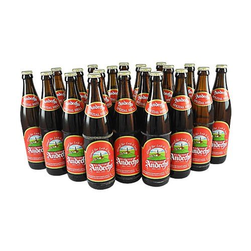 Kloster Andechs Spezial Hell (20 Flaschen à 0,5 l / 5,9% vol.) von Klosterbrauerei Andechs