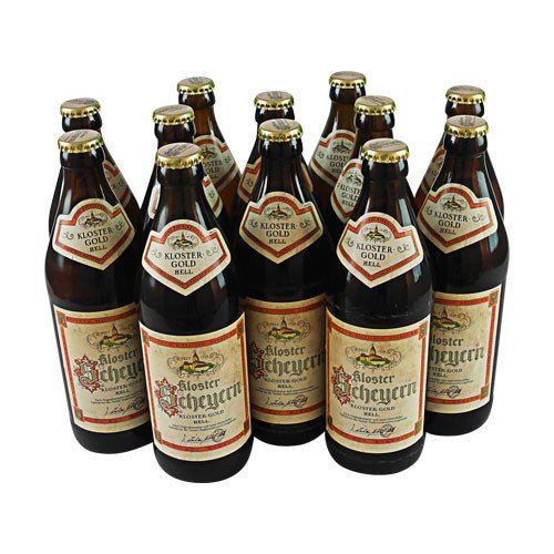 Kloster Scheyern - Kloster-Gold hell (12 Flaschen à 0,5 l / 5,4% vol.) von Klosterbrauerei Scheyern