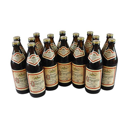 Kloster Scheyern - Kloster-Gold hell (16 Flaschen à 0,5 l / 5,4% vol.) von Klosterbrauerei Scheyern