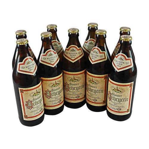 Kloster Scheyern - Kloster-Gold hell (9 Flaschen à 0,5 l / 5,4% vol.) von Klosterbrauerei Scheyern