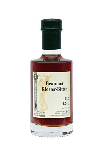 Beuroner Kloster - Bitter 0,2l 42% mit ausgewählten Kräutern nach einem Rezept der Beuroner Mönche von Klostergärtnerei Beuron