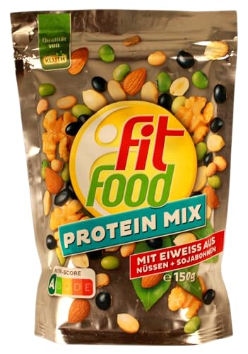 Fit Food Protein Mix Nussmischung (10x150g), die Nüsse für Deinen aktiven Lebensstil, Deine Nährstofflieferanten Nüsse Großpackung von Kluth