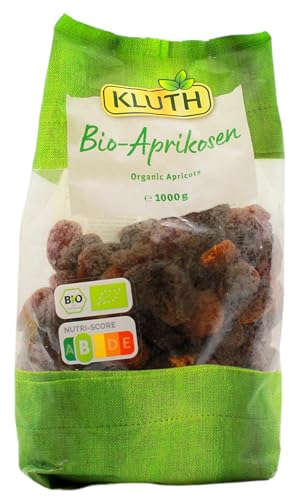 Kluth Bio Aprikosen getrocknet, 4er Pack (4 x 1 kg) von Kluth