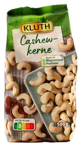 Kluth Cashewkerne, 5er Pack (5 x 500g) von Kluth