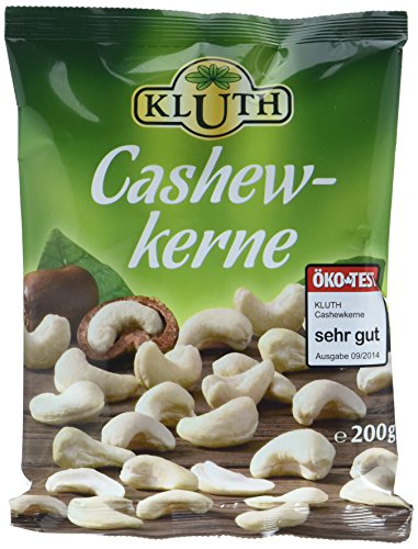 Kluth Cashewkerne 200g, 10er Pack (10 x 200 g) von Kluth