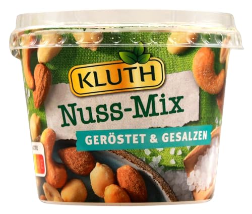 Kluth Nuss-Mix geröstet & gesalzen, 4er Pack (4 x 115g) von Kluth