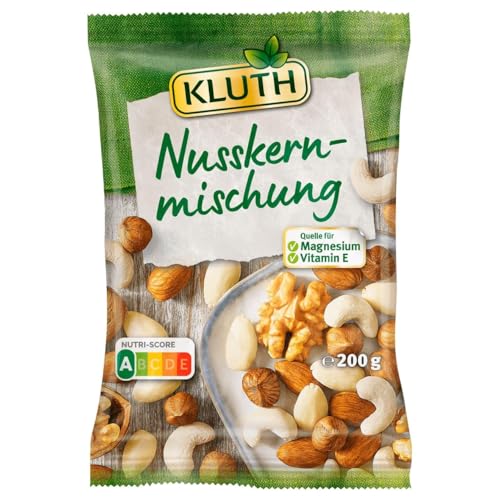 Kluth Nusskernmischung, 10er Pack (10 x 200 g) von Kluth