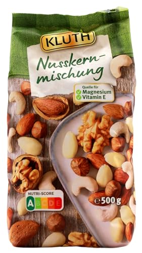 Kluth Nusskernmischung, 5er Pack (5 x 500g) von Kluth