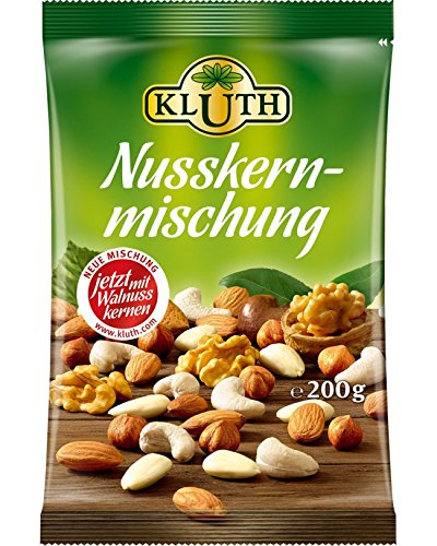 Kluth Nusskernmischung 200g, 4er Pack (4 x 200 g) von Kluth