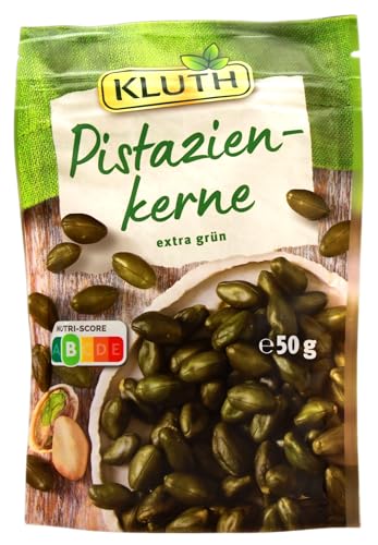 Kluth Pistazienkerne extra grün, 18er Pack (18 x 50g) von Kluth