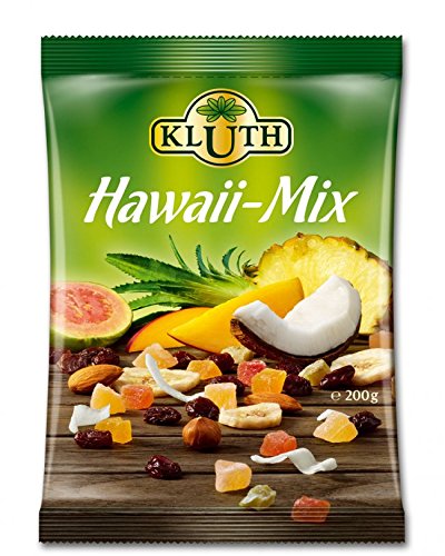Tropische Nuss- / Trockenfruchtmischung "HAWAII MIX" (200 g) TOP QUALITÄT von Kluth