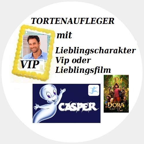 Tortenaufleger Tortenfoto bedruckt mit eigenem Motiv, Foto oder Text rund ca. 20 cm *NEU*OVP* Tortenaufleger Tortenfoto bedruckt mit eigenem Motiv, Foto oder Text rund ca. 20 cm *NEU*OVP* von KnBo
