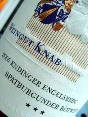 Endinger Engelsberg Spätburgunder „Barrique“ trocken 2018 Endinger Engelsberg Spätburgunder „Barrique“ trocken 2018 von Knab