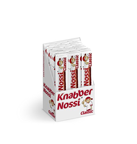 Knabber Nossi Wurstsnack 50er Pack (50 x 12,5g) von Knabber Nossi