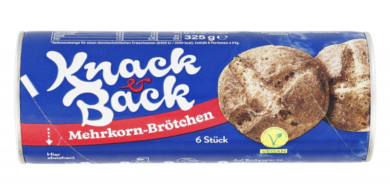 Knack & Back Mehrkornbrötchen von Knack & Back
