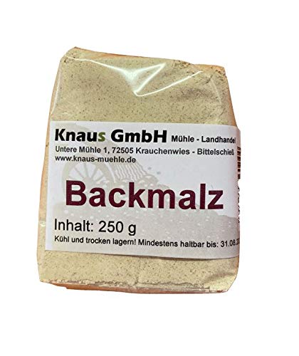 Backmalz zum Brot Backen Malz (250 g) von Knaus GmbH