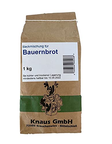 Backmischung Bauernbrot 1 kg/Brot Backen Mischung Mehl von Knaus GmbH