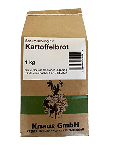 Backmischung Kartoffelbrot 1 kg/Brot Backen Mischung Mehl von Knaus GmbH