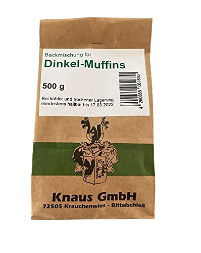 Dinkel-Muffins Backmischung Muffins aus Dinkel Backen von Knaus GmbH