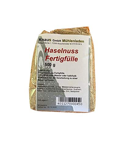 Haselnussfüllung Hefezopf Zopf Nussfüllung Füllung für Zopf 500g Haselnussfüllung Hefezopf Zopf Nussfüllung Füllung für Zopf 500g von Knaus GmbH