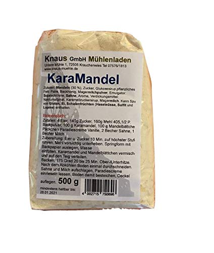 KaraMandel Backmittel für Bienenstich und Müsliriegel Kara Mandel Müsliriegel selbst herstellen von Knaus GmbH