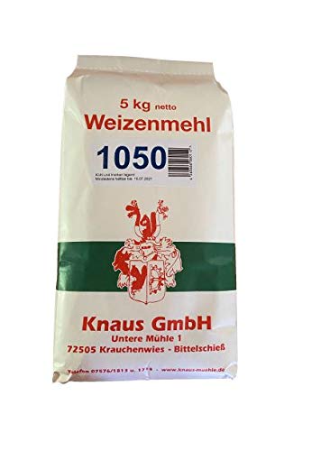 Weizenmehl Type 1050 Weizenmehl in Bäckerqualität (12,5 kg) von Knaus GmbH