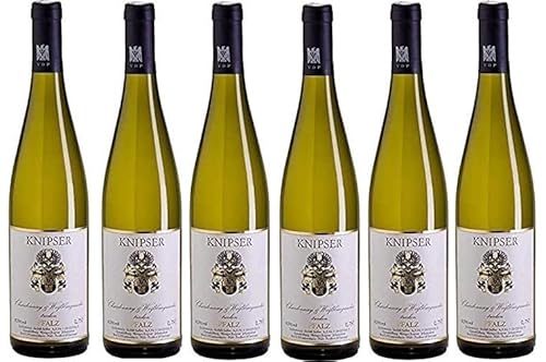 Knipser Chardonnay & Weißburgunder trocken 2024 6 Flaschen zu je 0,75 Liter von Knipser