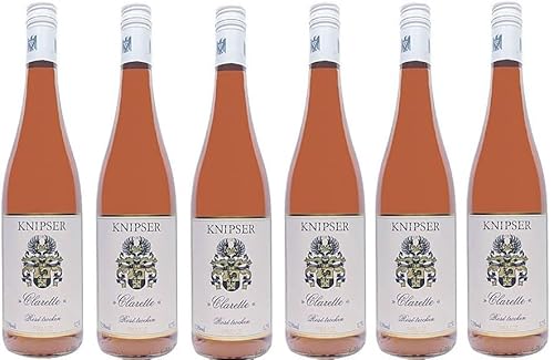 Knipser Clarette Rosé trocken 2024 6 Flaschen zu je 0,75 Liter von Knipser