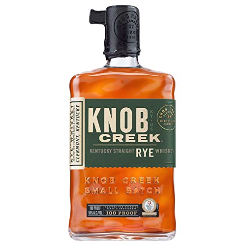 Knob Creek Rye Whisky | intensiver und würziger Geschmack | 50% Vol | 700ml Einzelflasche von Knob Creek