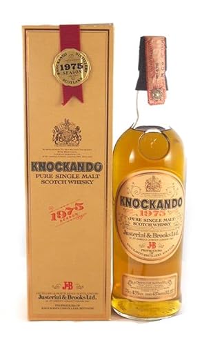 Knockando 13 year old Speyside Single Malt Scotch Whisky 1975 Orginal Box in einer Geschenkbox, 1 x 700ml von Knockando