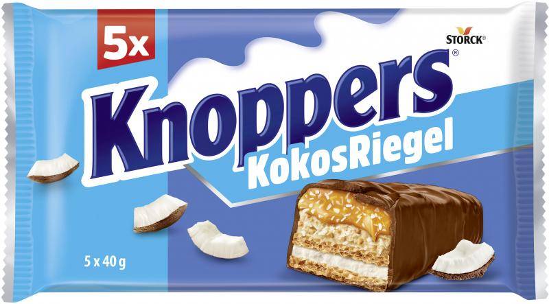 Knoppers Kokosriegel 5er Knoppers Kokosriegel 5er von Knoppers