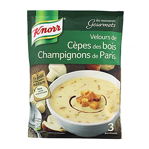 Knorr Pack Knorr Gourmet Moments Velvet Umhänge Holz Pilze aus Paris 91G (Pack of 6) von Knorr Pack