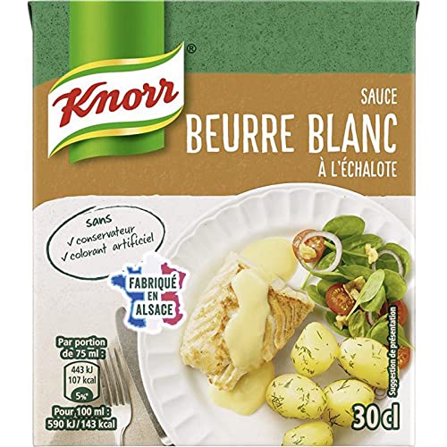 Knorr Pack Knorr Sauce Beurre Blanc bei Lâ € ™ Ã ‰ Schalotten 30cl (6er-Set) von Knorr Pack