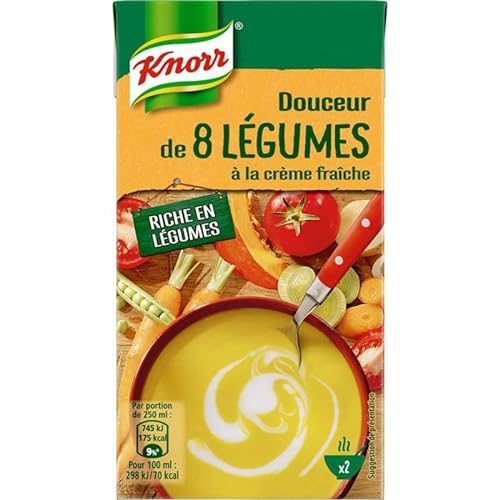 Knorr Pack Knorr Süße von 8 Lã © Gumes auf Vanillesoße Fraã®Che 50cl (Satz 4) von Knorr Pack