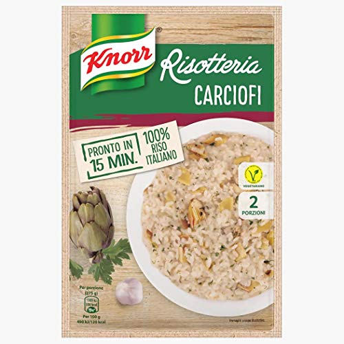 15x Knorr Risotto Carciofi Reis mit Artischocken 175g 100% italienisch Fertiggerichte Reisgerichte 15x Knorr Risotto Carciofi Reis mit Artischocken 175g 100% italienisch Fertiggerichte Reisgerichte von Knorr